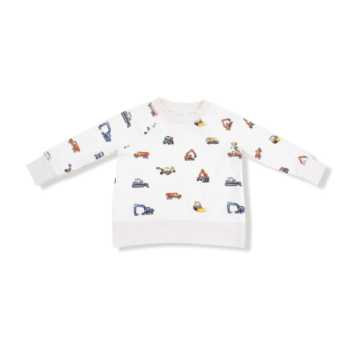 Construction Vehicles Raglan Sweatshirt & Jogger Set