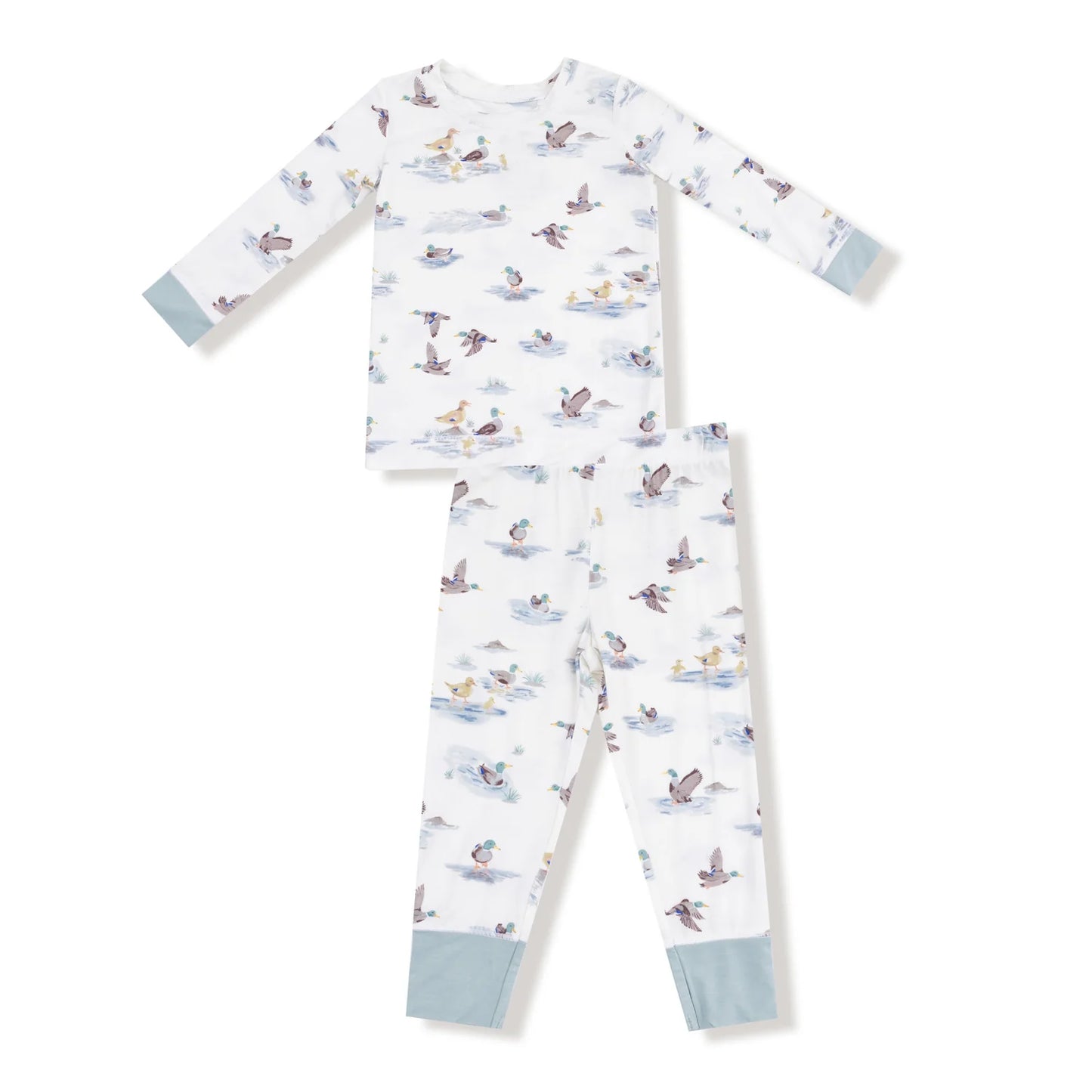 Migrating Mallards Long Sleeve Loungewear Set