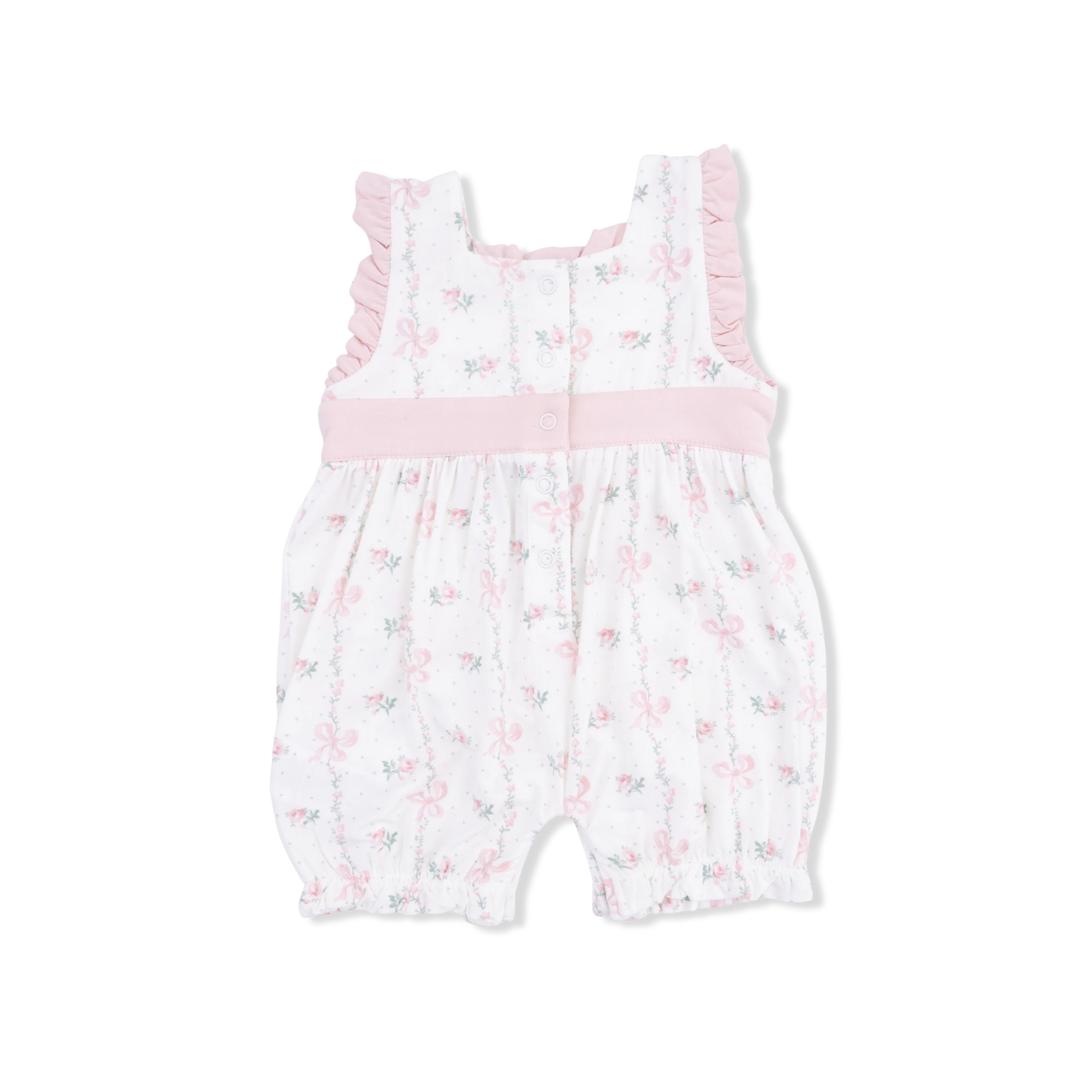 Dainty Buds And Bows Bow Playsuit
