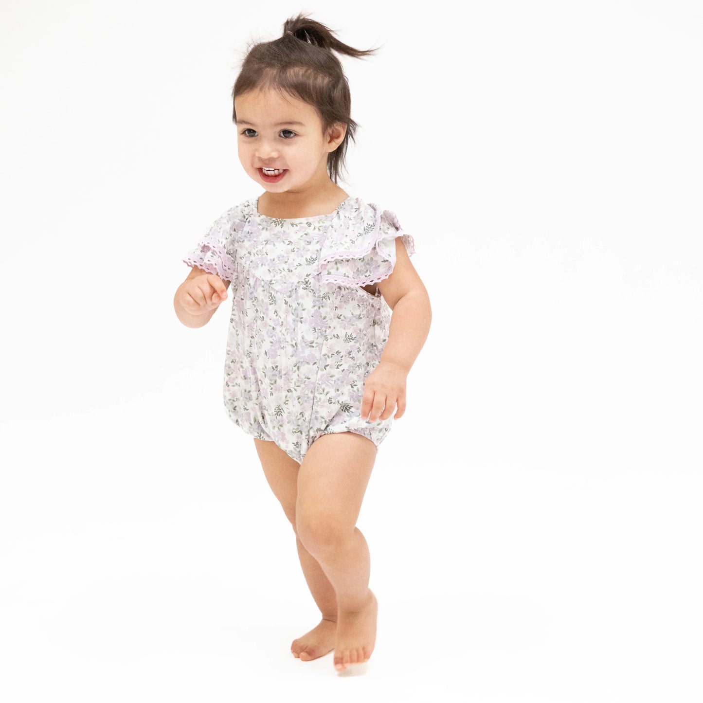 Shannon Floral V-Neck Bubble