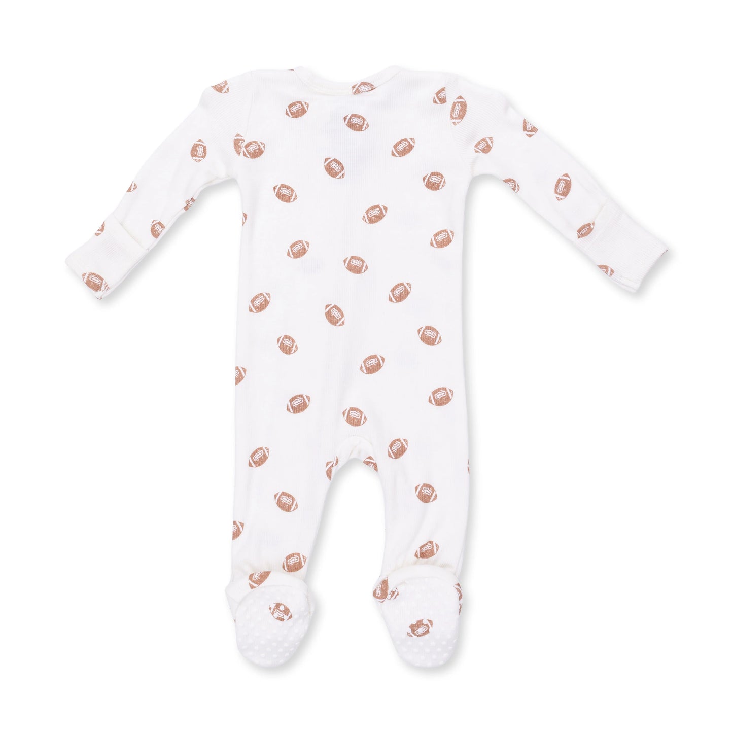 Mini Footballs 2 Way Zipper Footie