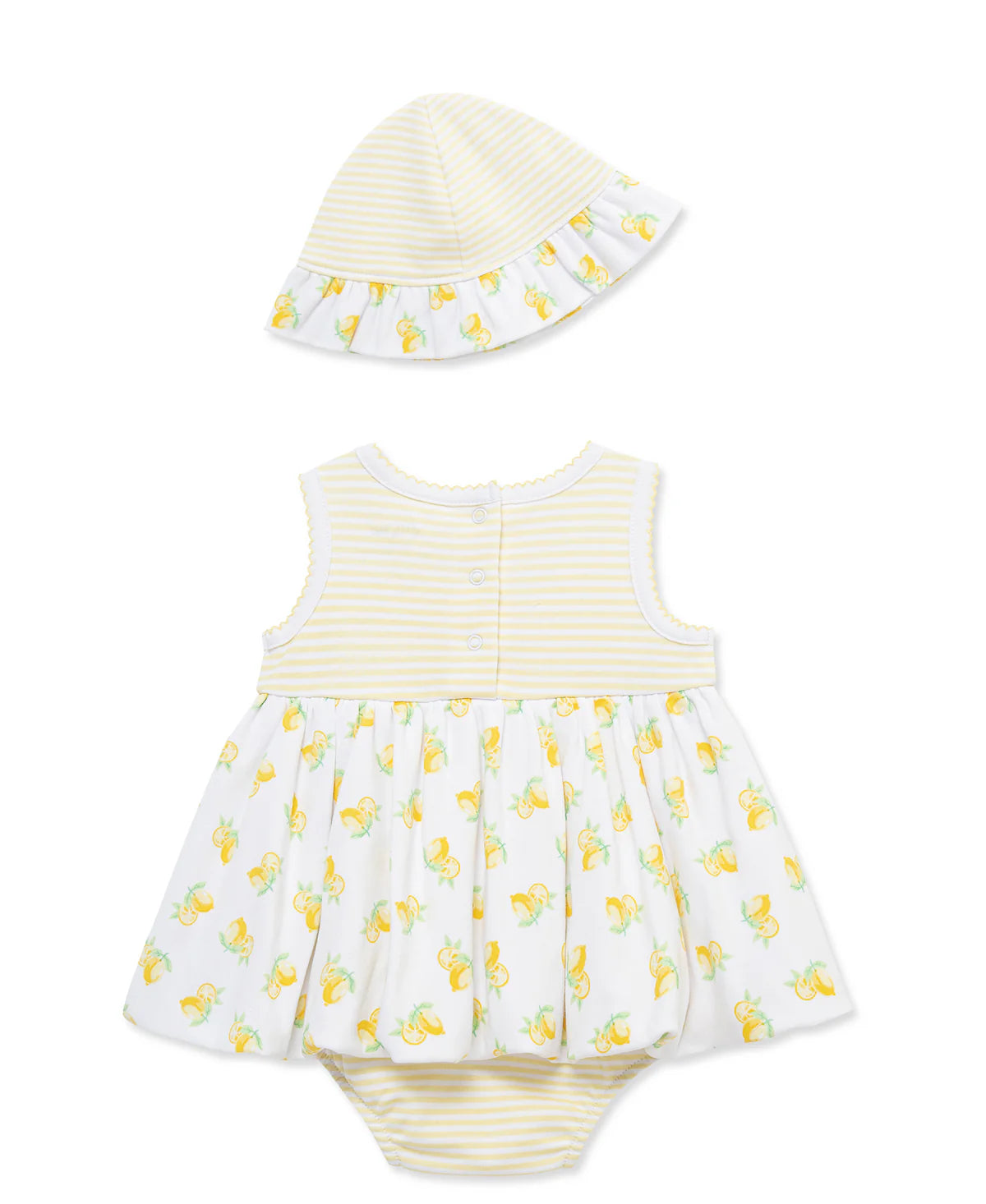 Lemons Knit Popover & Hat