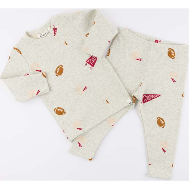 oh baby! Football Print Two Piece Set