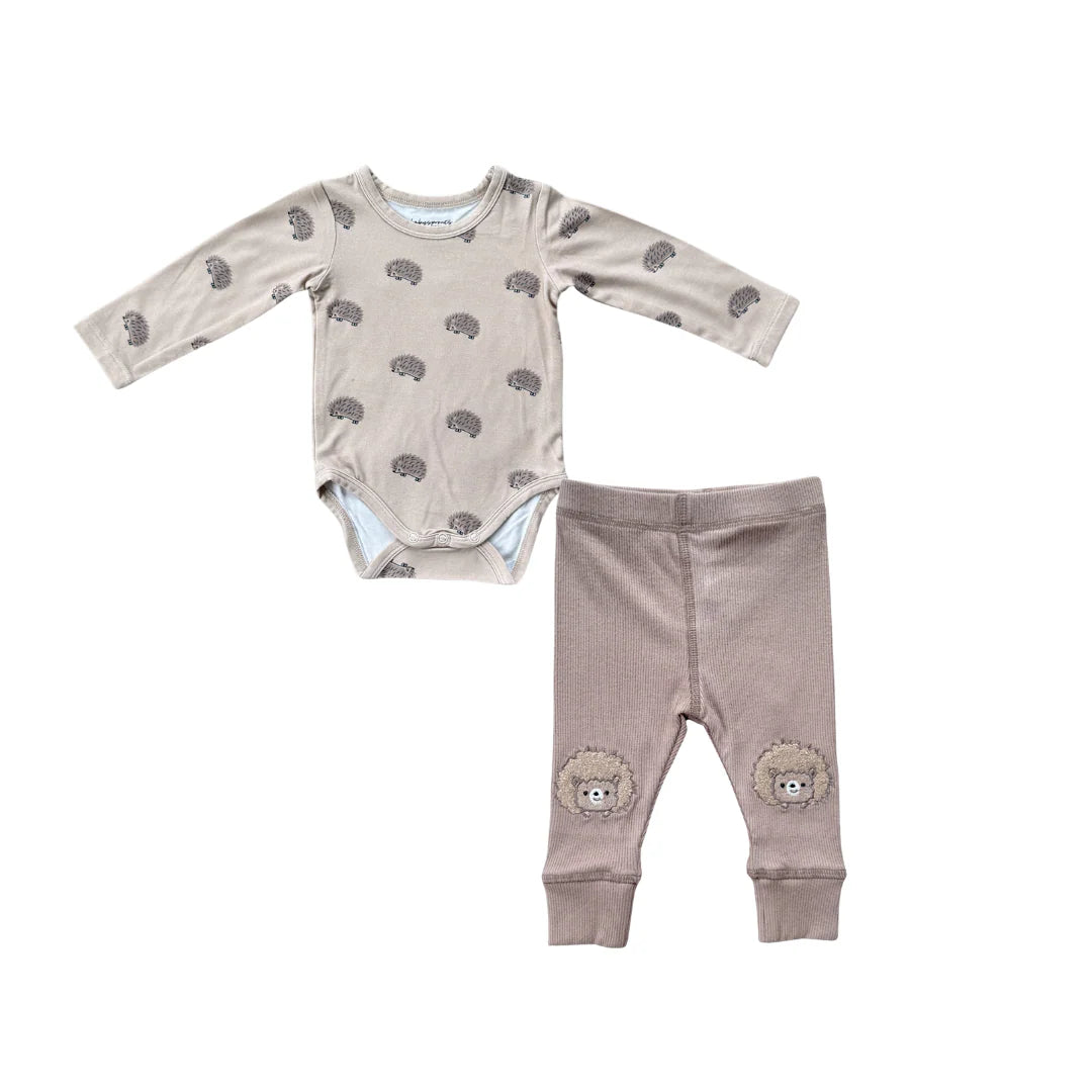 Hedgehog Bodysuit & Pant Set