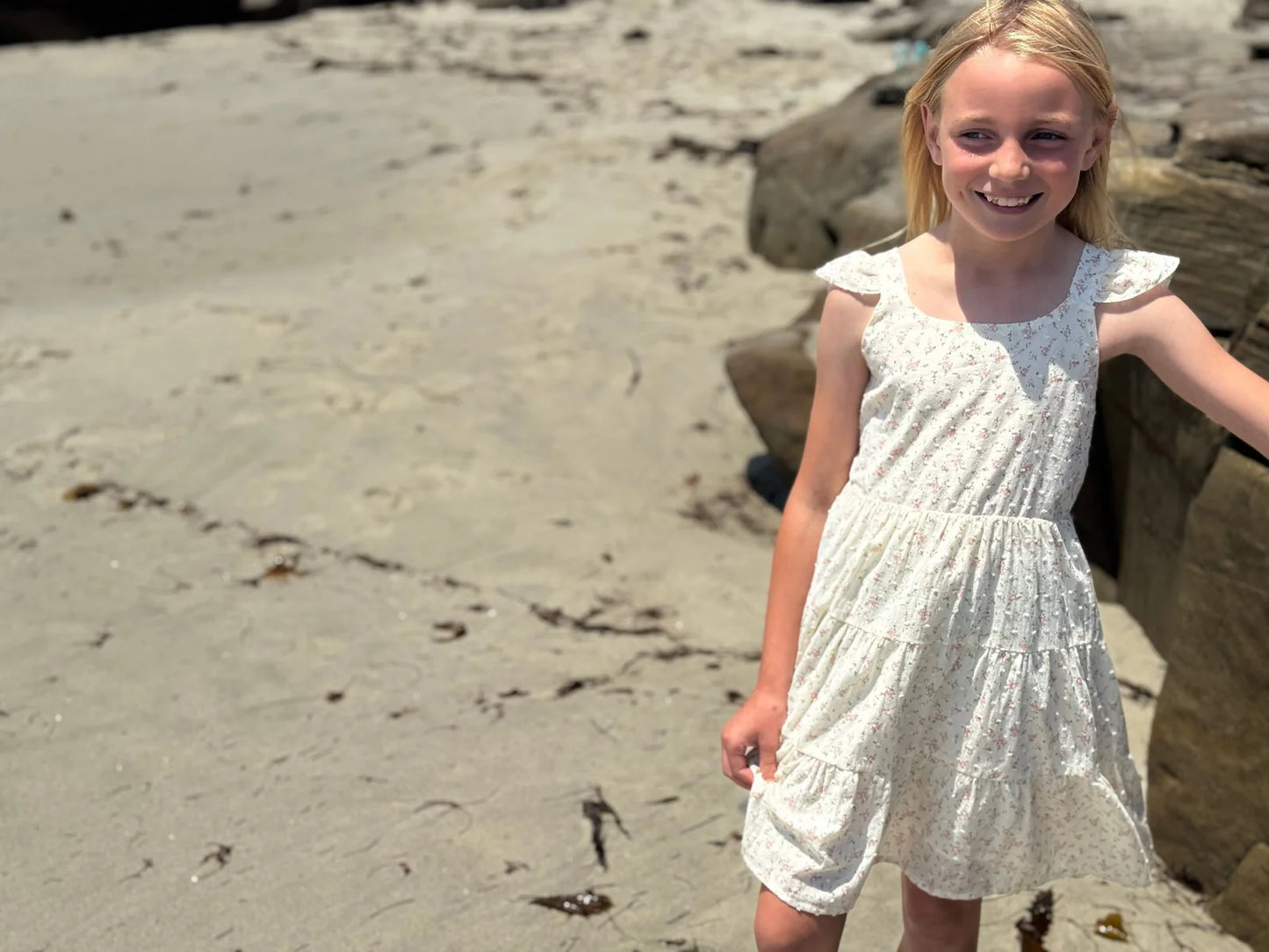 Ivory Floral Emmie Dress