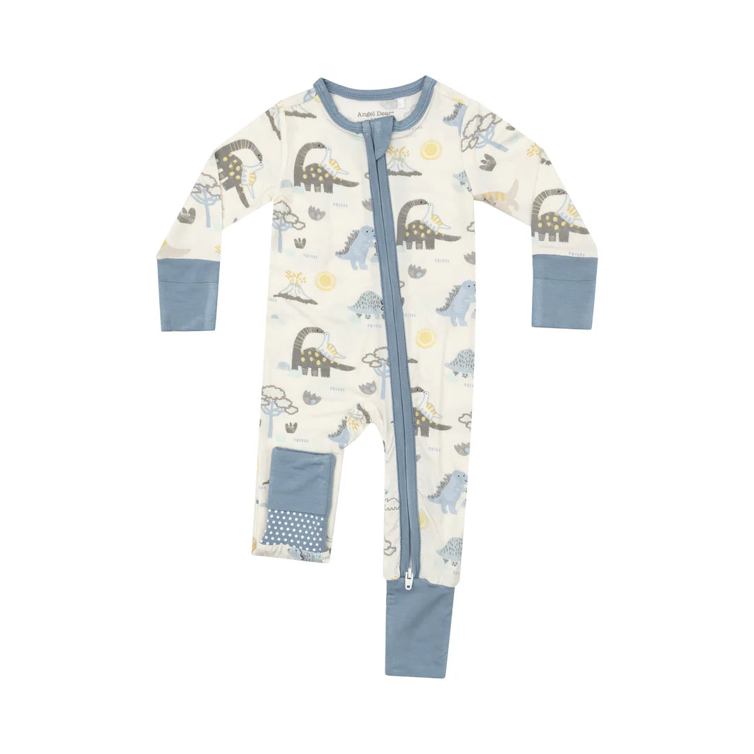 Soft Dinos 2 Way Zipper Romper