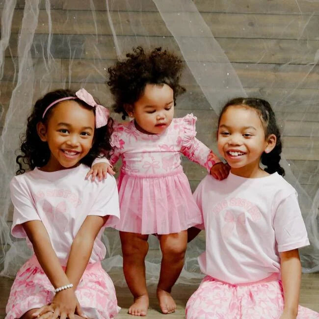 Big Sister Bow Tee