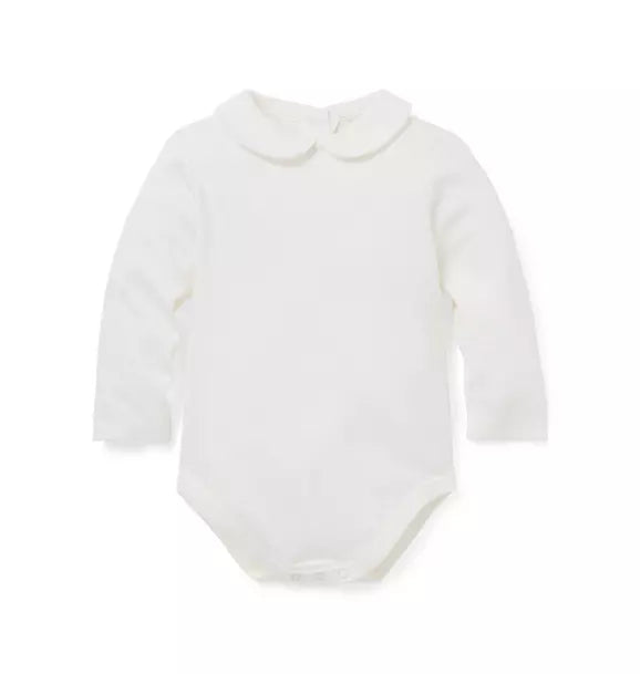 Baby Peter Pan Collar Bodysuit 6-12M