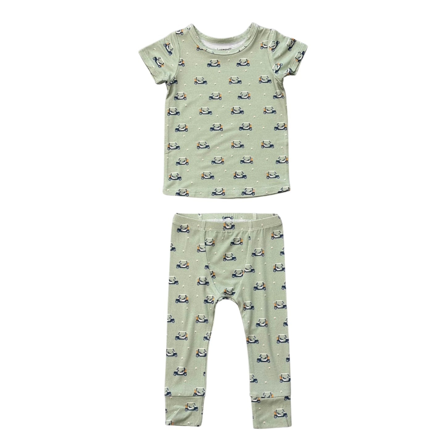Short Sleeve Lounge Set Golf Cart
