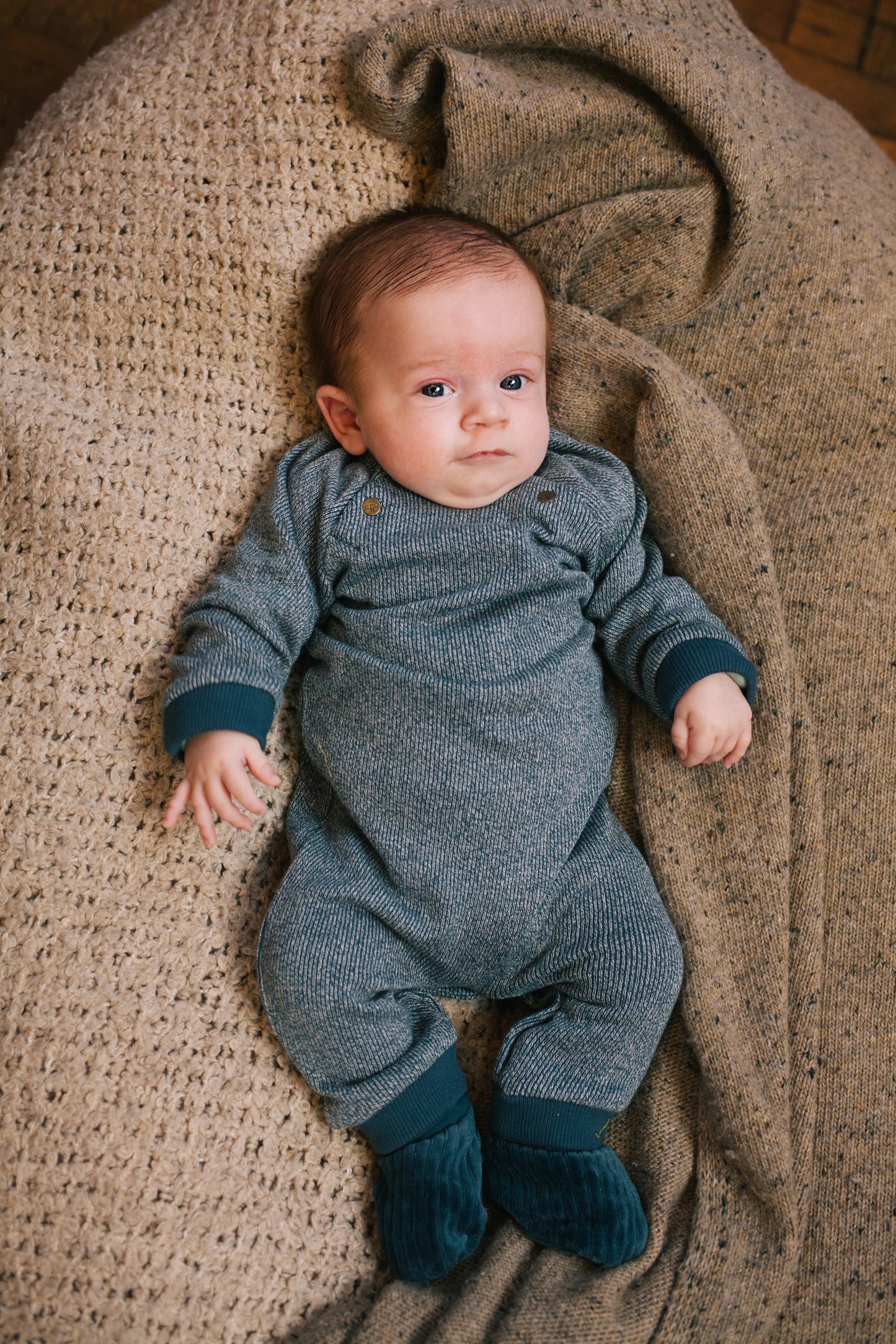 Organic Knit Sydney Romper