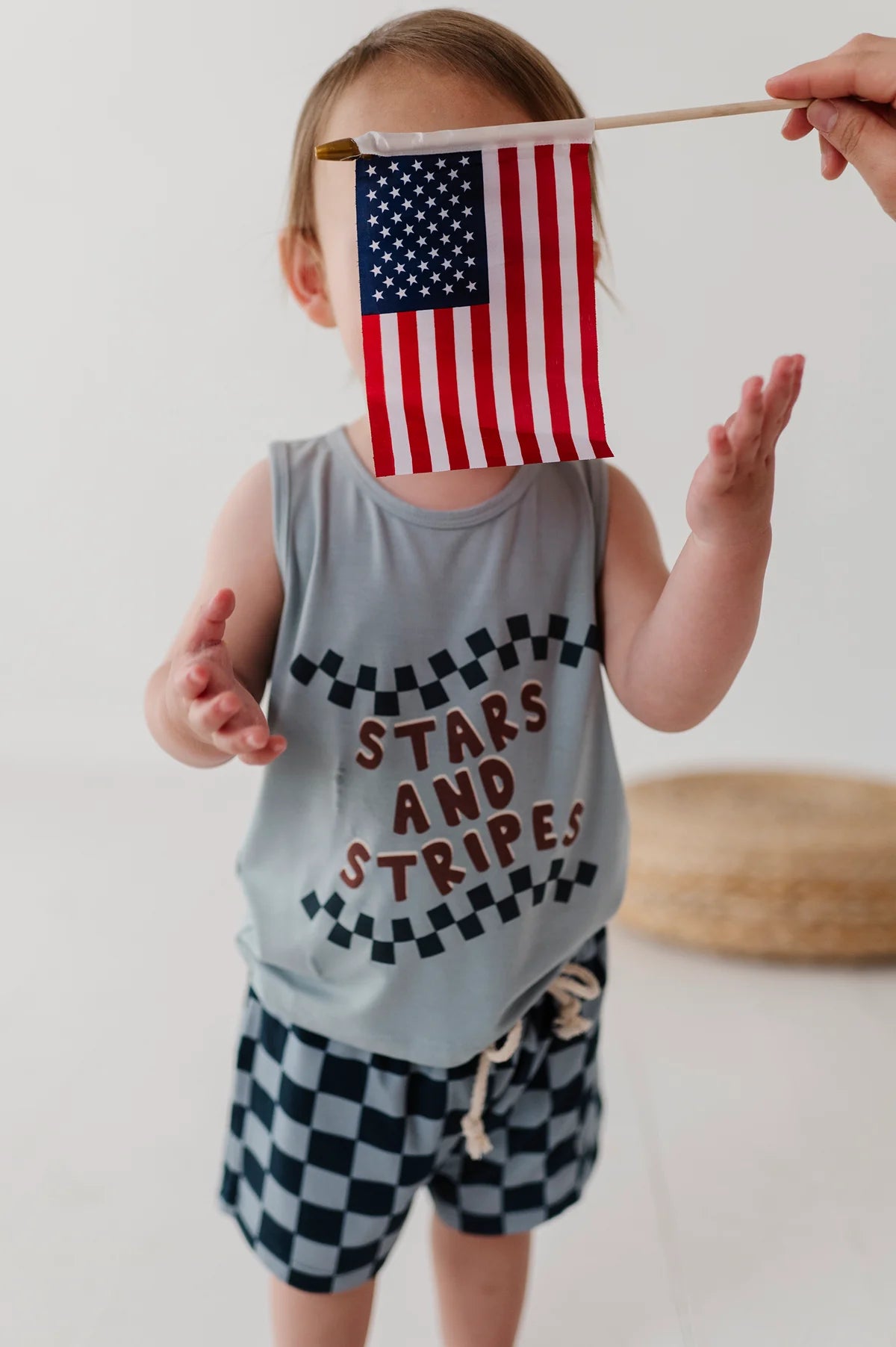 Star & Stripes Bamboo Tank