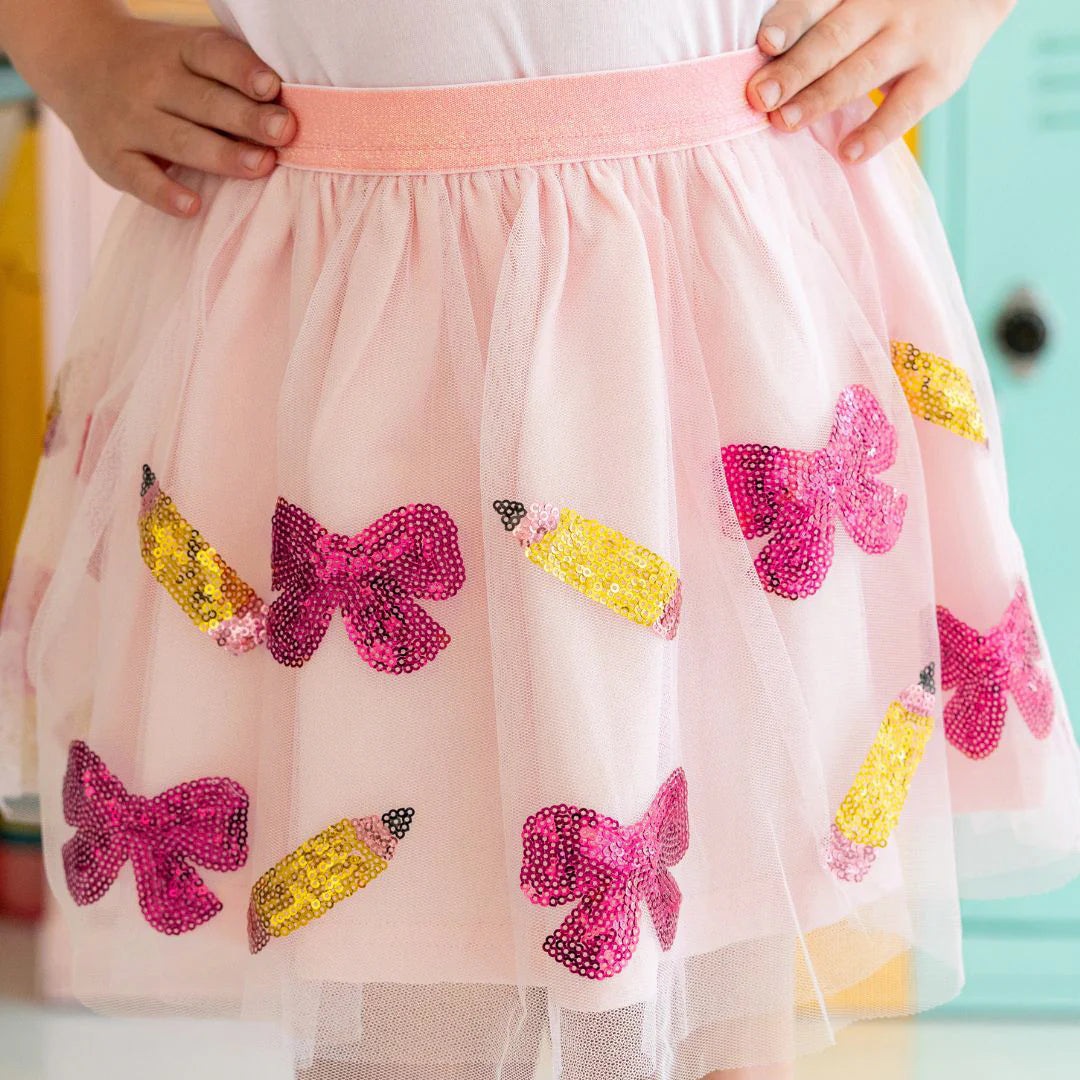 Back To School Cutie Sequin Tutu