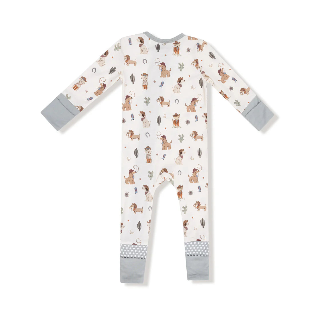 Cowboy Dogs Convertible Romper
