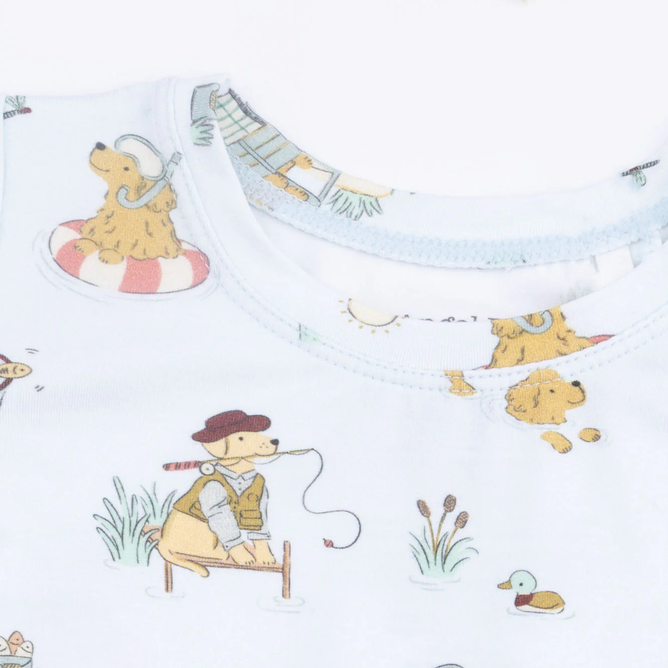 Lake Buddy Dogs Loungewear Short Set