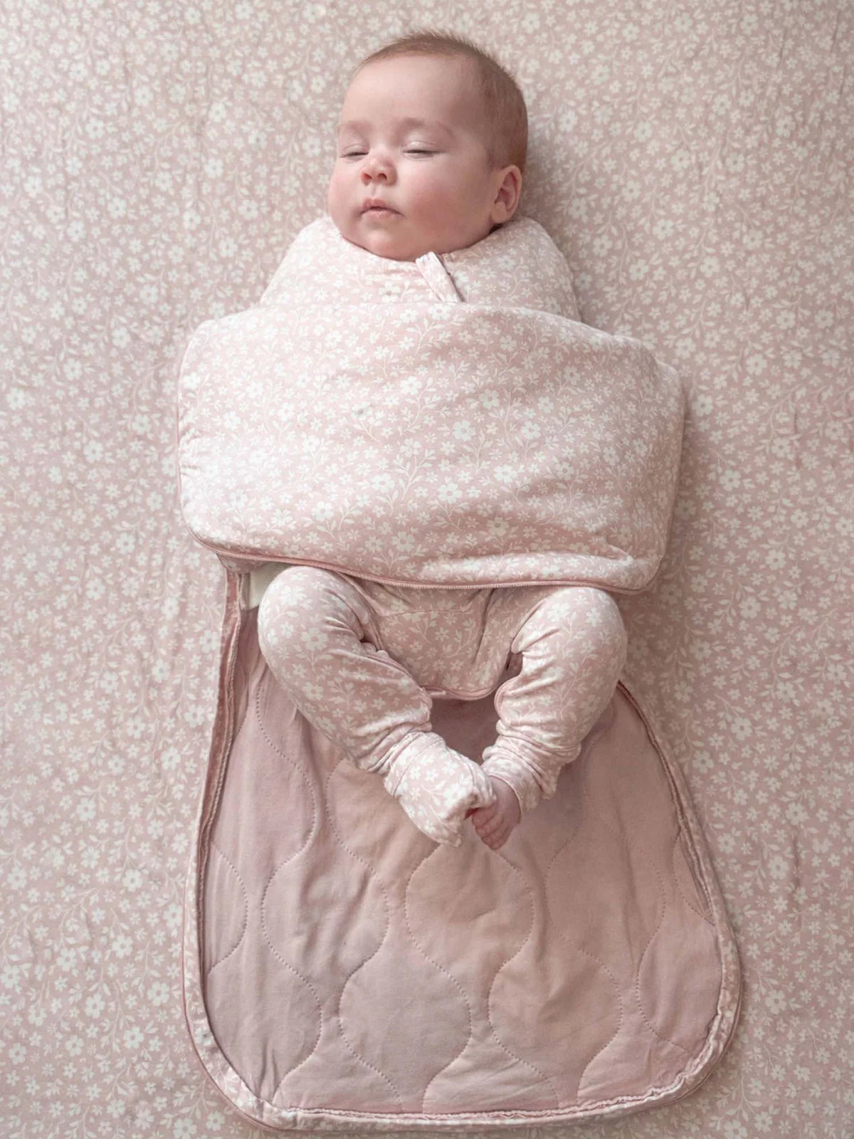 Gunamuna Bamboo Swaddle Sleep Bag 1.0 Tog Grace