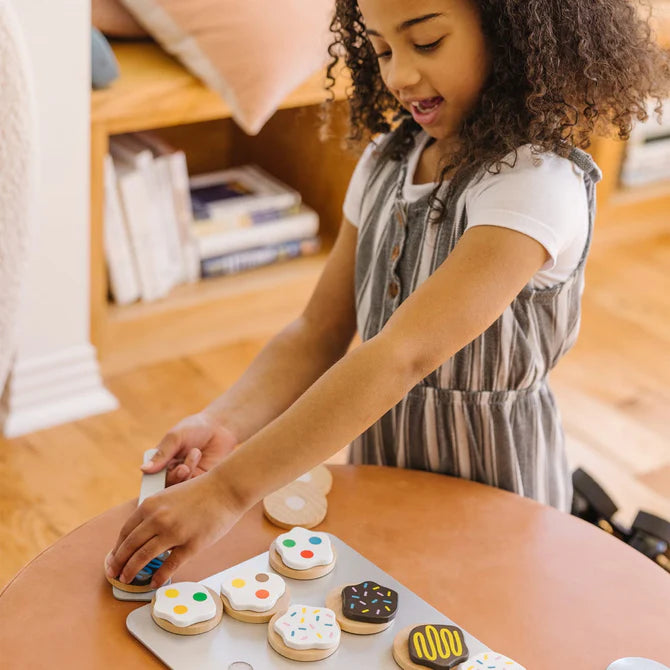 Slice and Bake Cookie Set - Wooden Play Food
