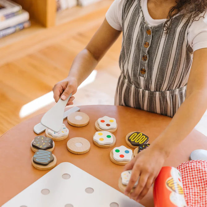Slice and Bake Cookie Set - Wooden Play Food