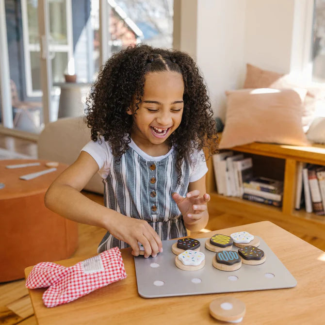 Slice and Bake Cookie Set - Wooden Play Food