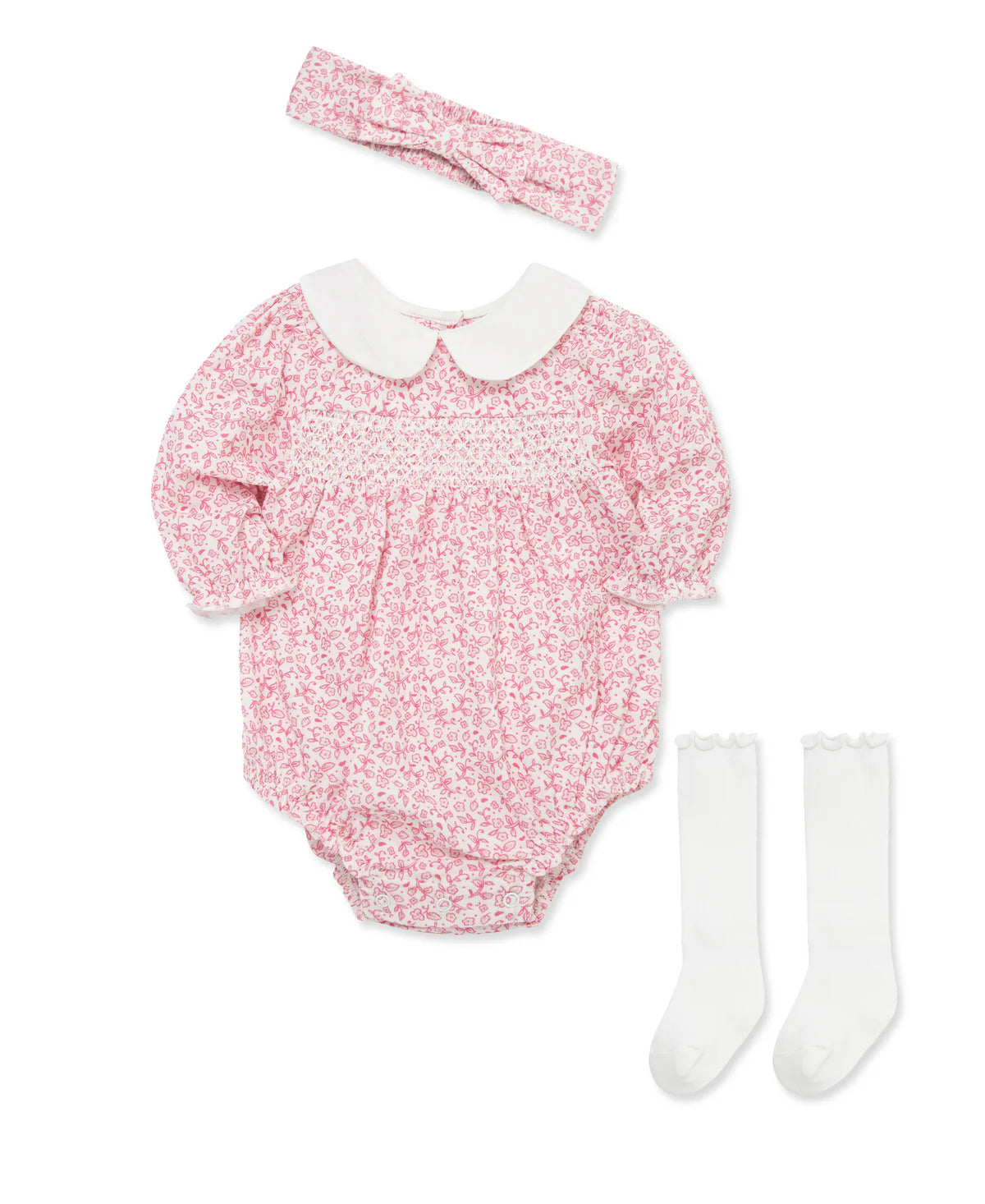 Floral Woven Bubble Set