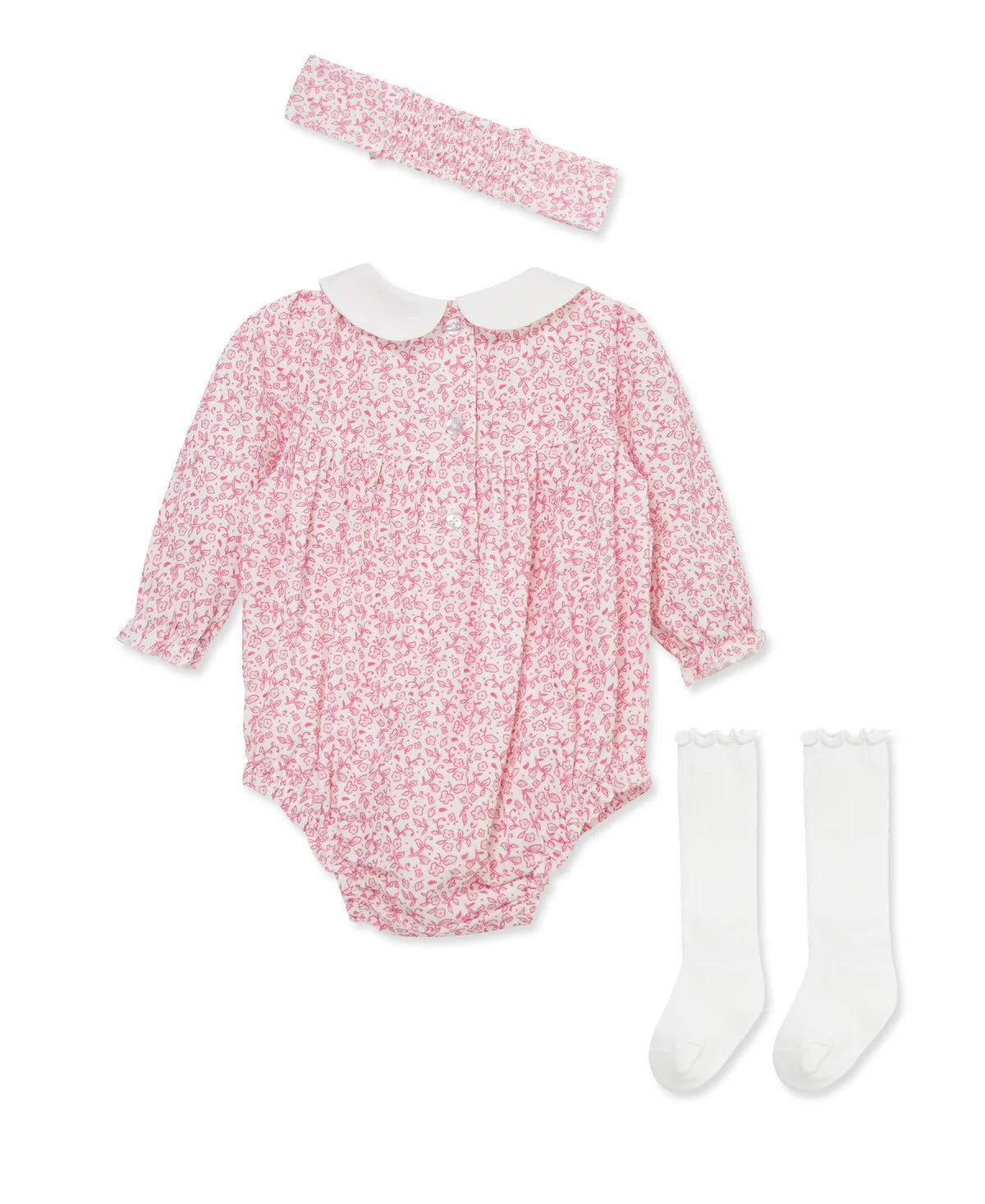 Floral Woven Bubble Set