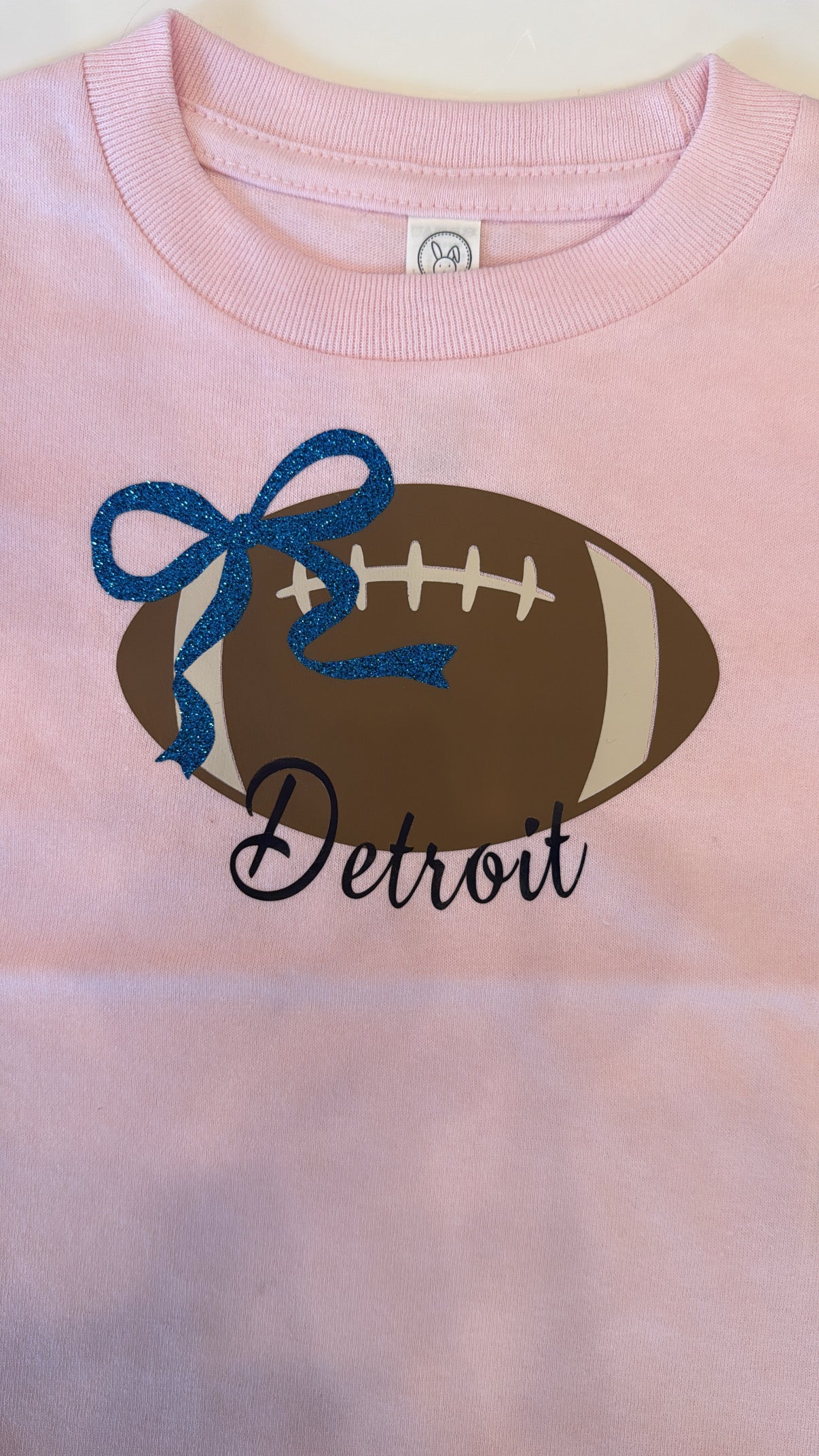 Detroit Bow Football Tee