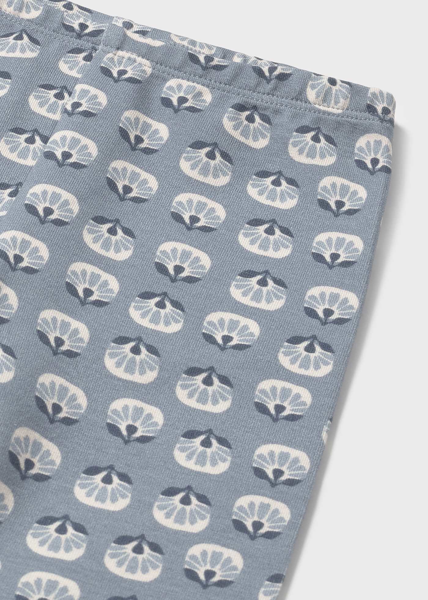 Puppy Long Sleeve Tee & Blue Bell Legging Set