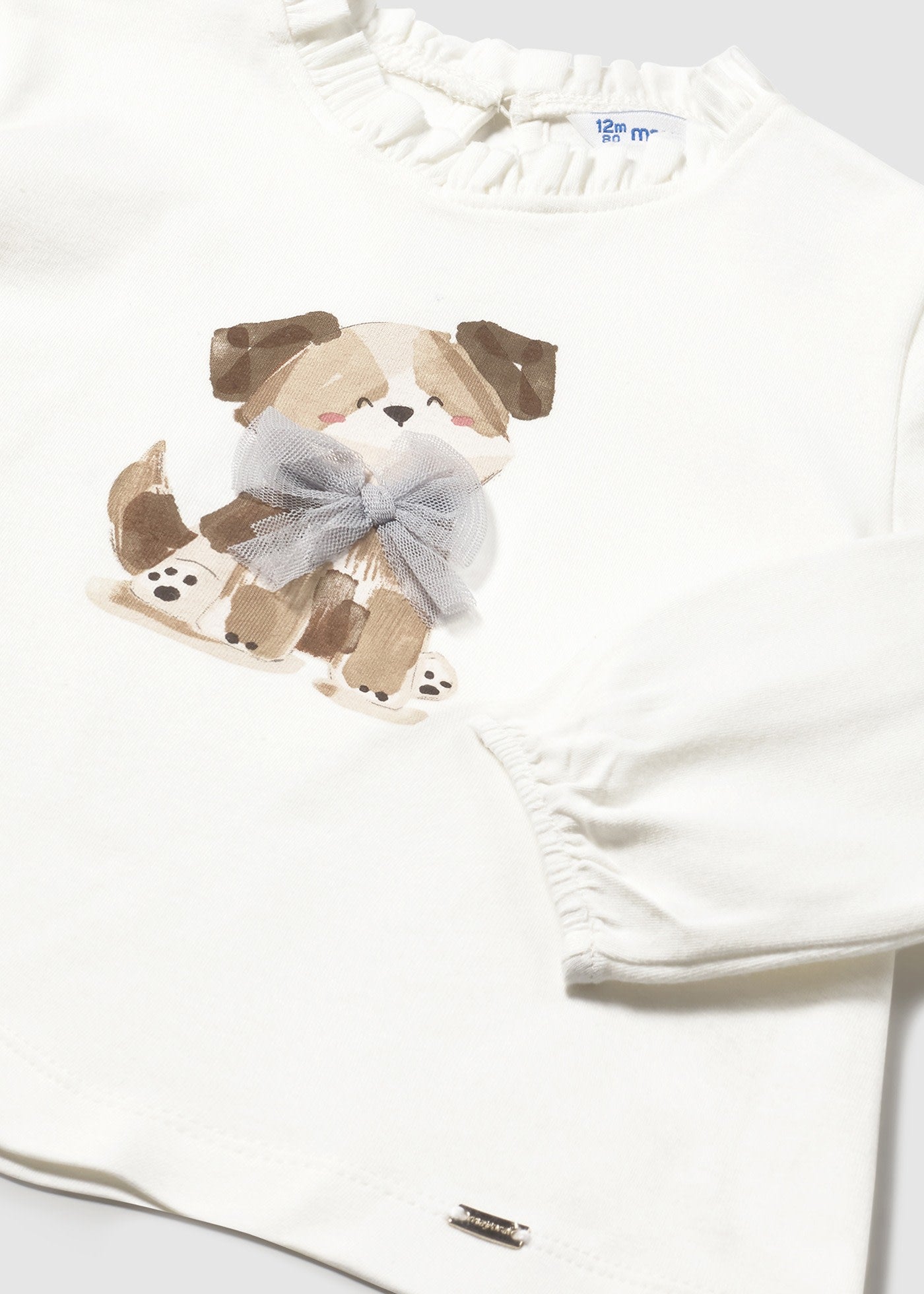 Puppy Long Sleeve Tee & Blue Bell Legging Set
