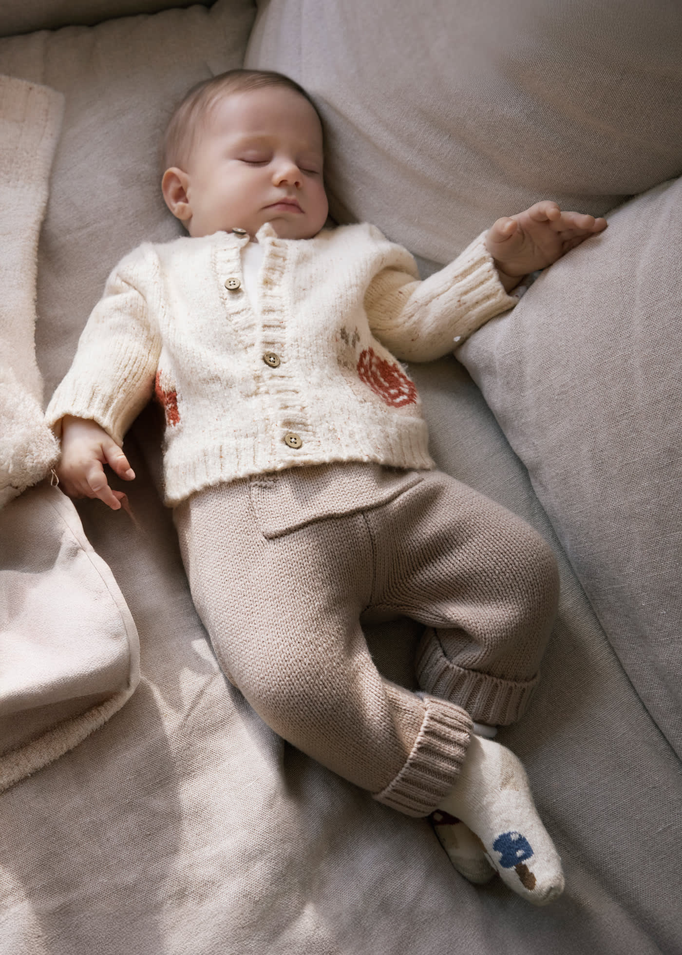 Knit Cardigan & Pant Set