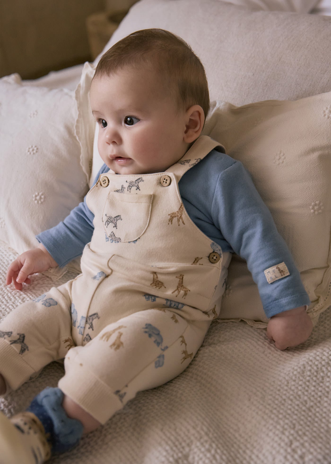 Safari Printed Overall Set