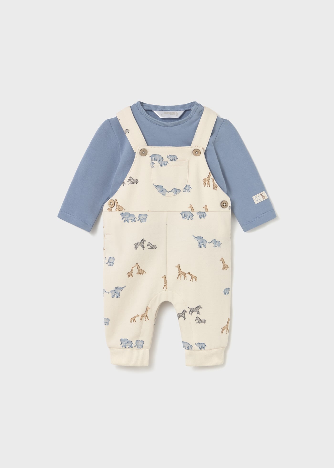 Safari Printed Overall Set