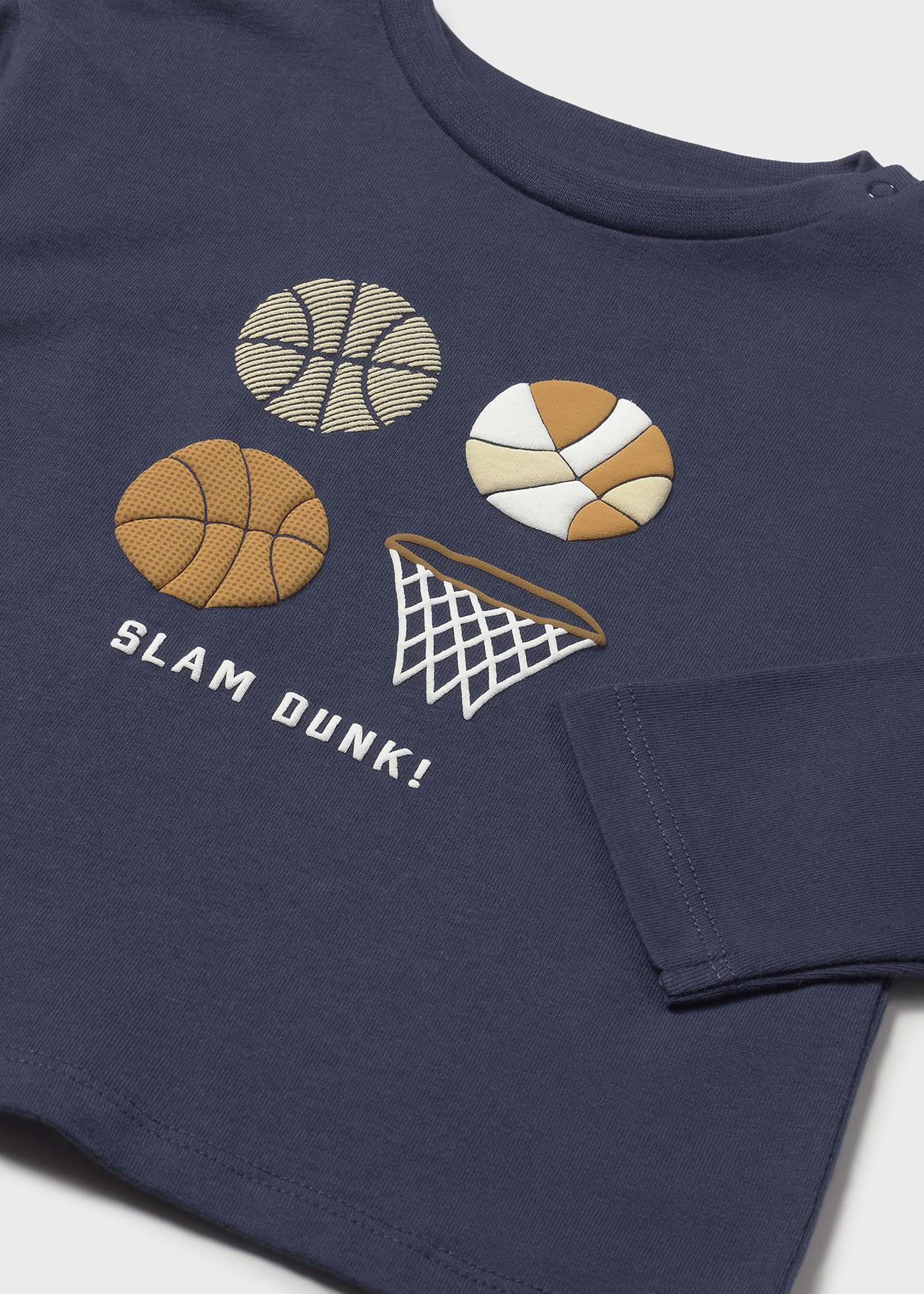 Long Sleeve Basketball Tee