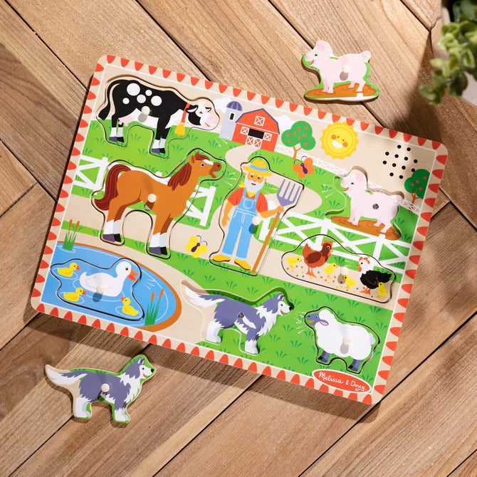 Old MacDonalds Farm Sound Puzzle