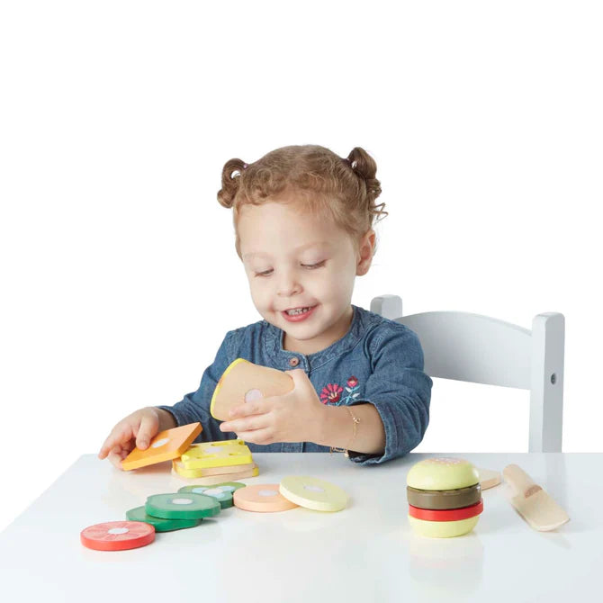 Wooden Sandwich Making Play Set