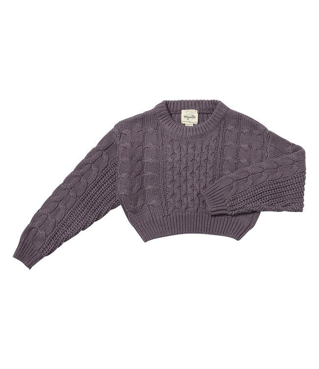 Molly Sweater Lavender Knit