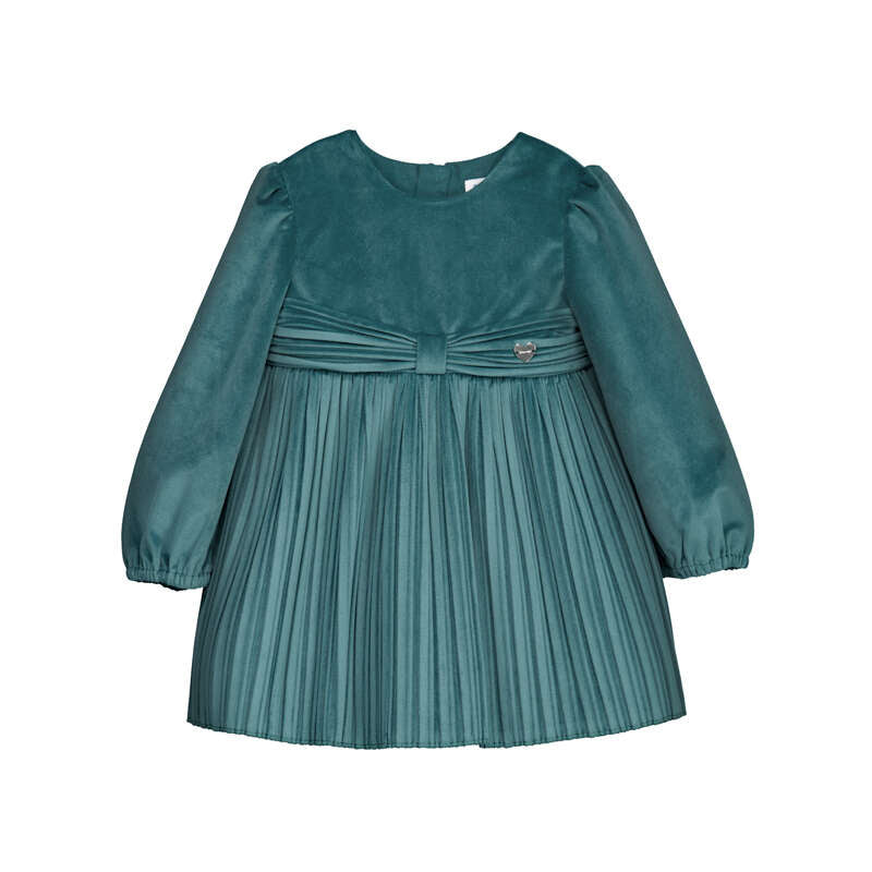 Green Velvet Dress