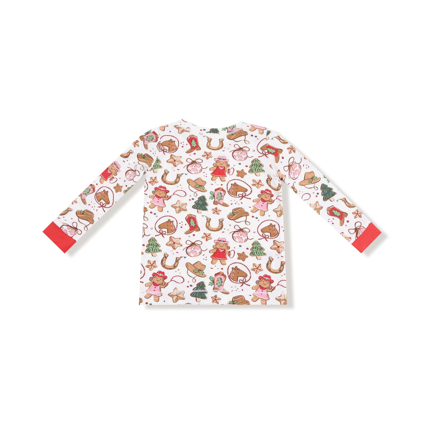 Cowgirl Christmas Long Sleeve Loungewear Set