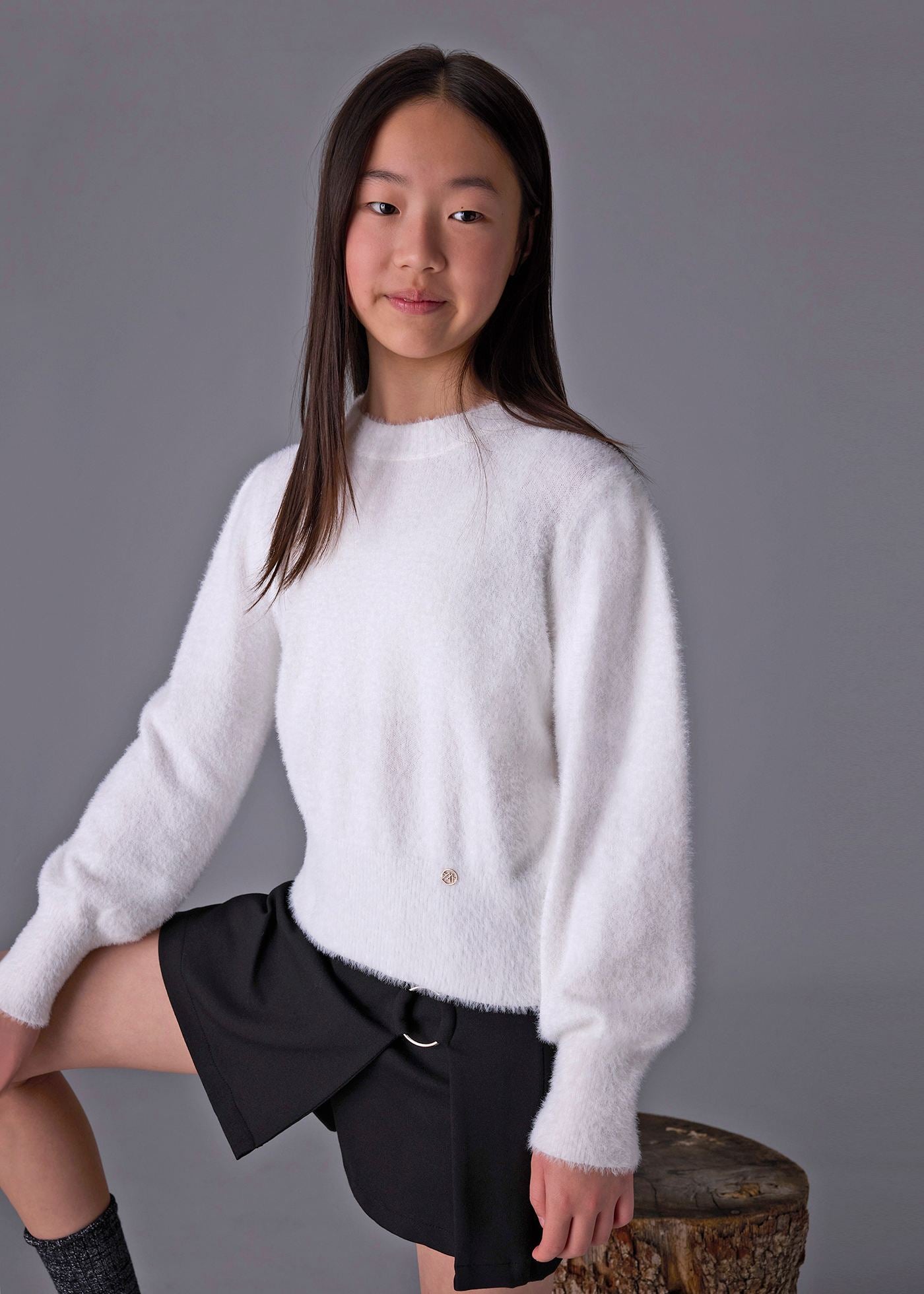 Cozy Winter White Sweater
