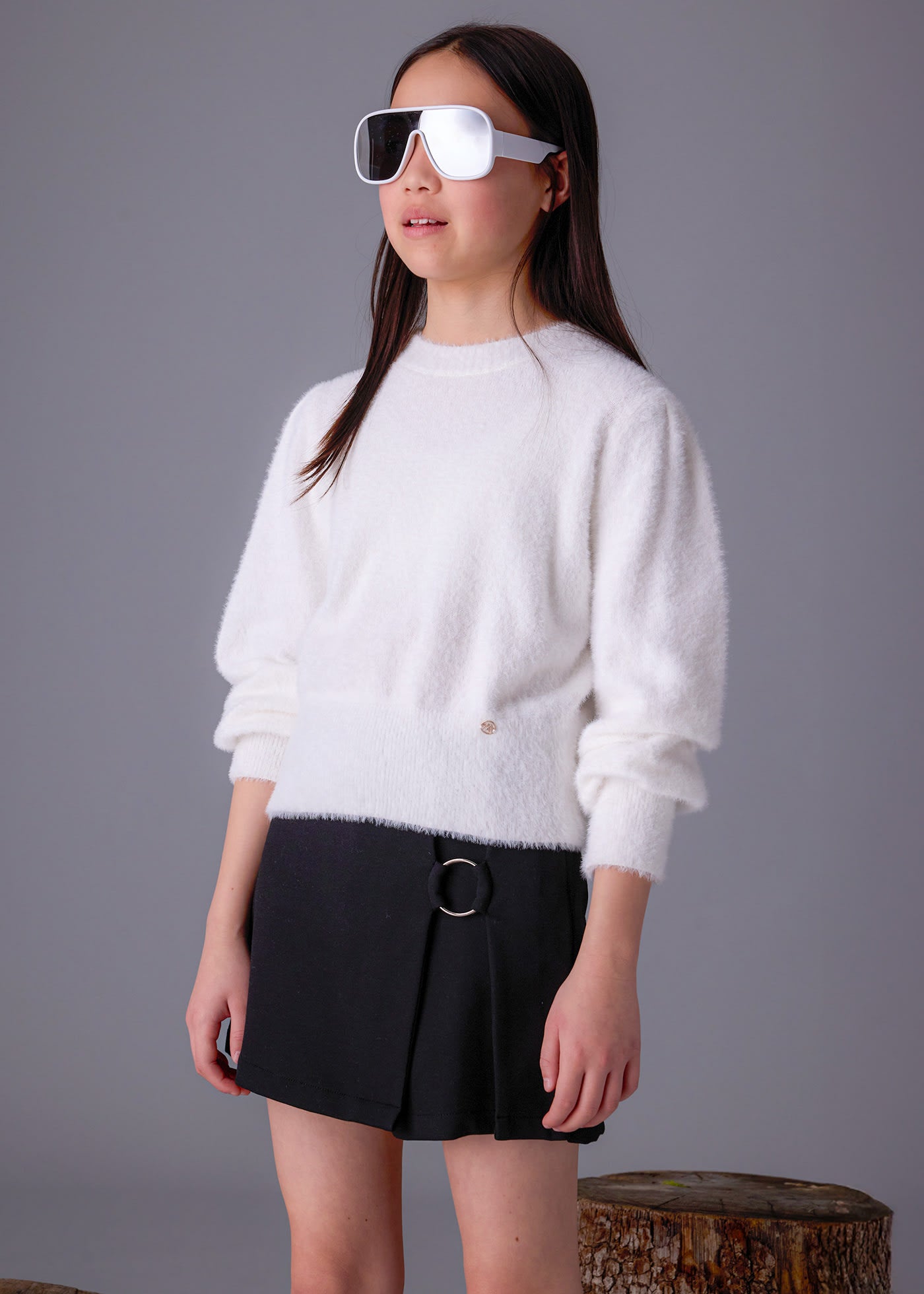 Cozy Winter White Sweater