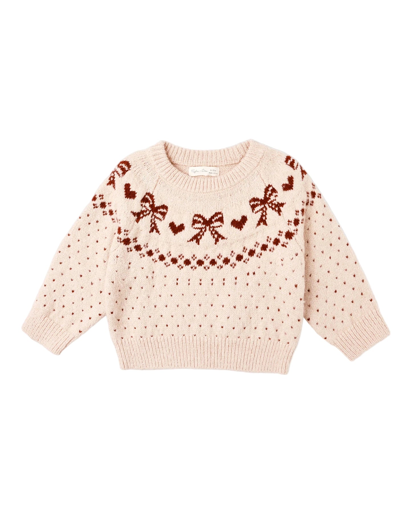 Fair Isle Sweater || Bows