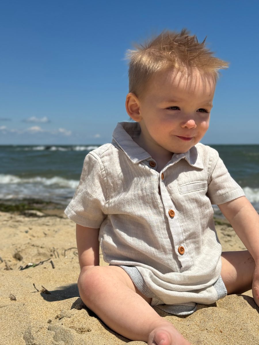 Helford Woven Onesie