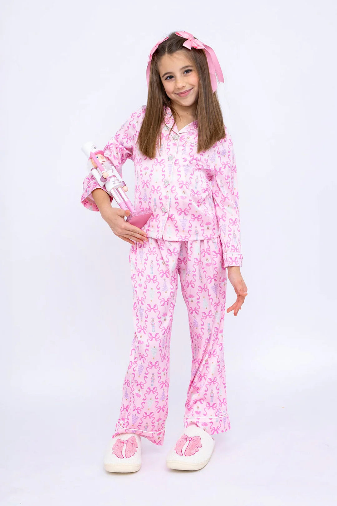Nutcracker Long Sleeve Pajama Pant Set