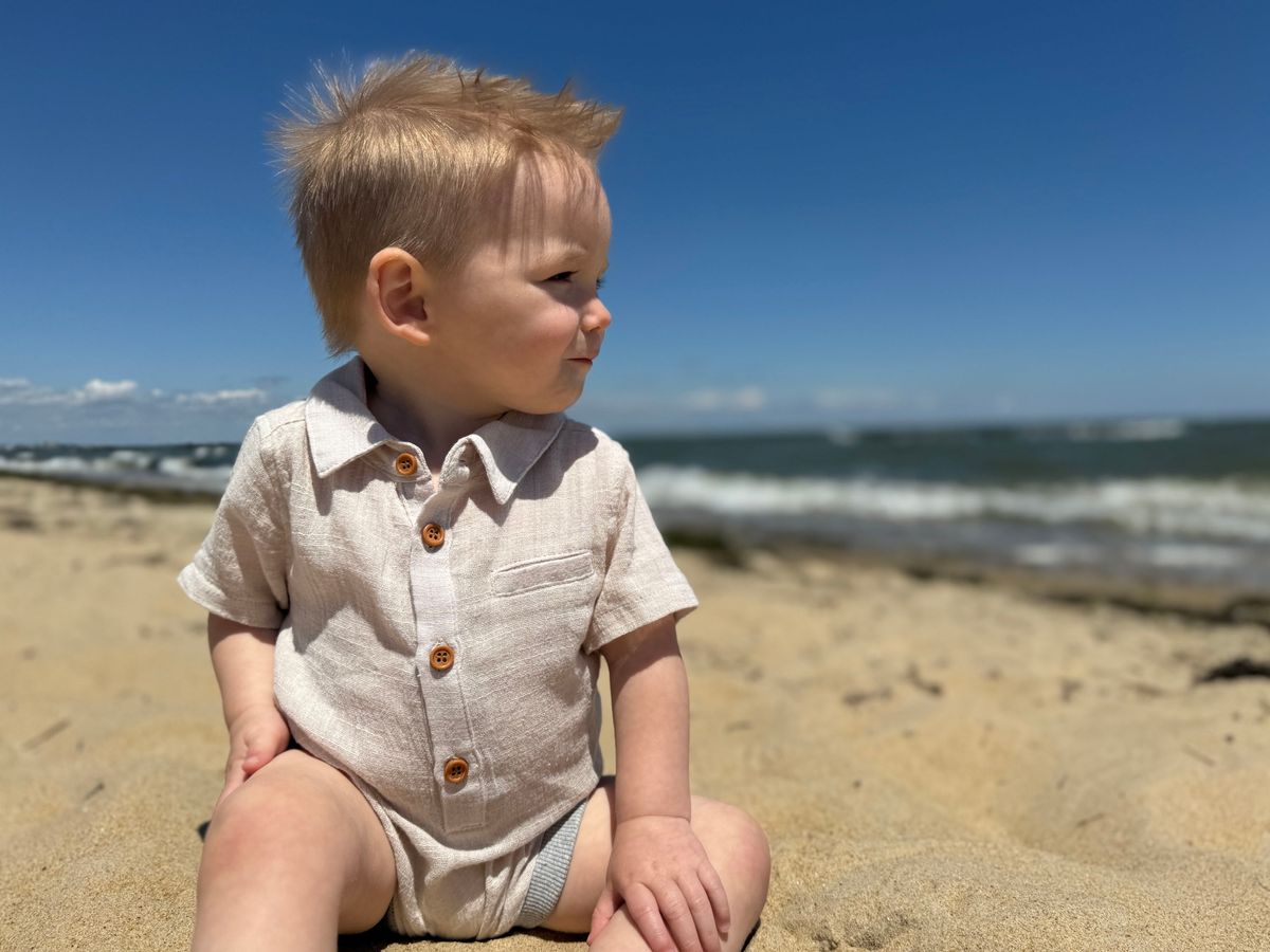 Helford Woven Onesie
