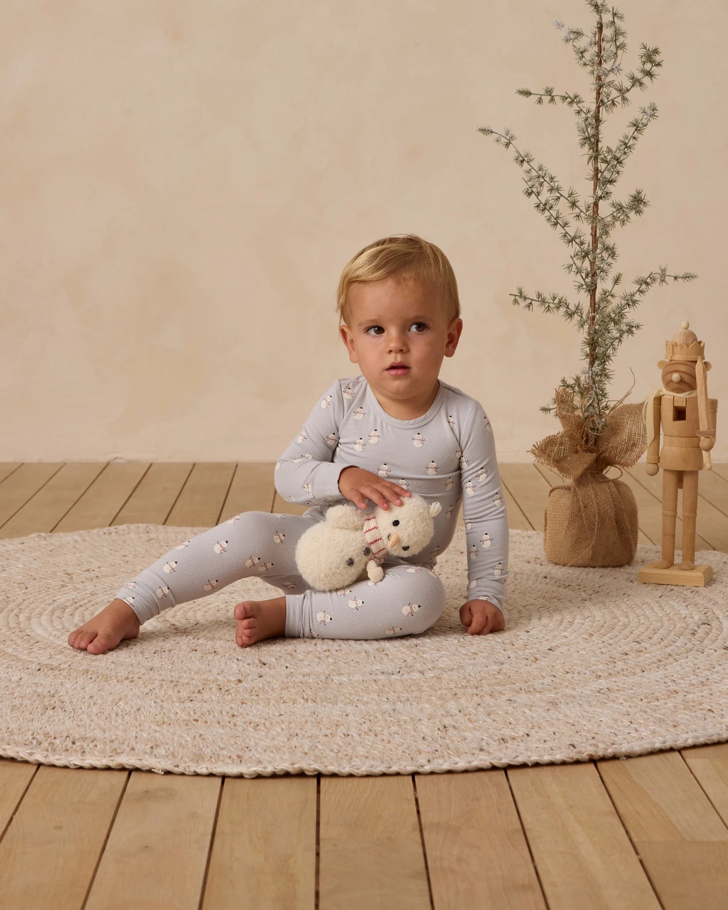 Bamboo Pajama Set || Snowmen