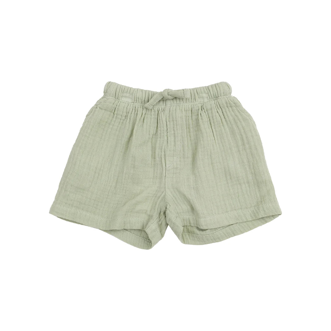 Sea Turtles Polo Shirt & Muslin Short Set