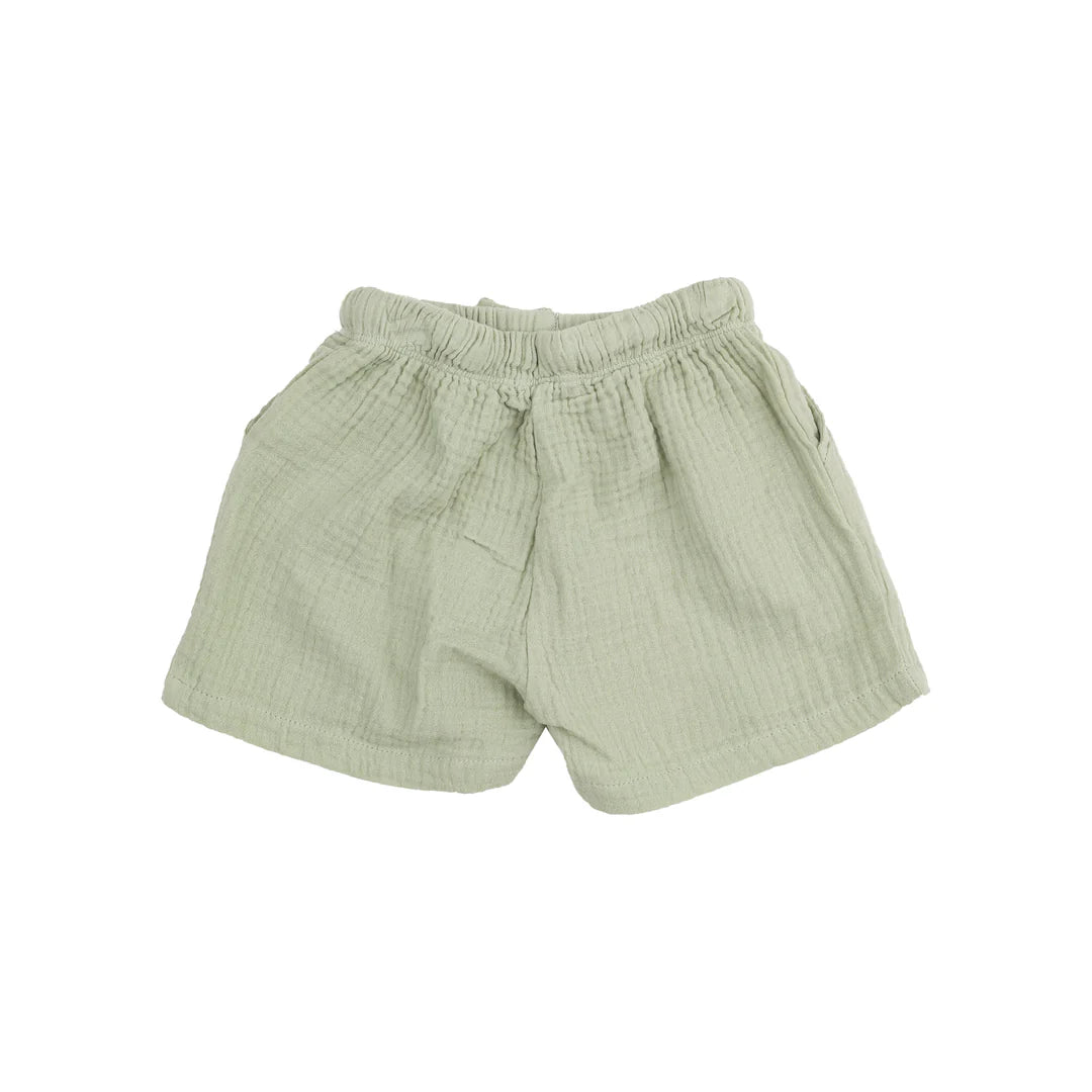 Sea Turtles Polo Shirt & Muslin Short Set