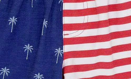 Palm Stripe Volley Trunk