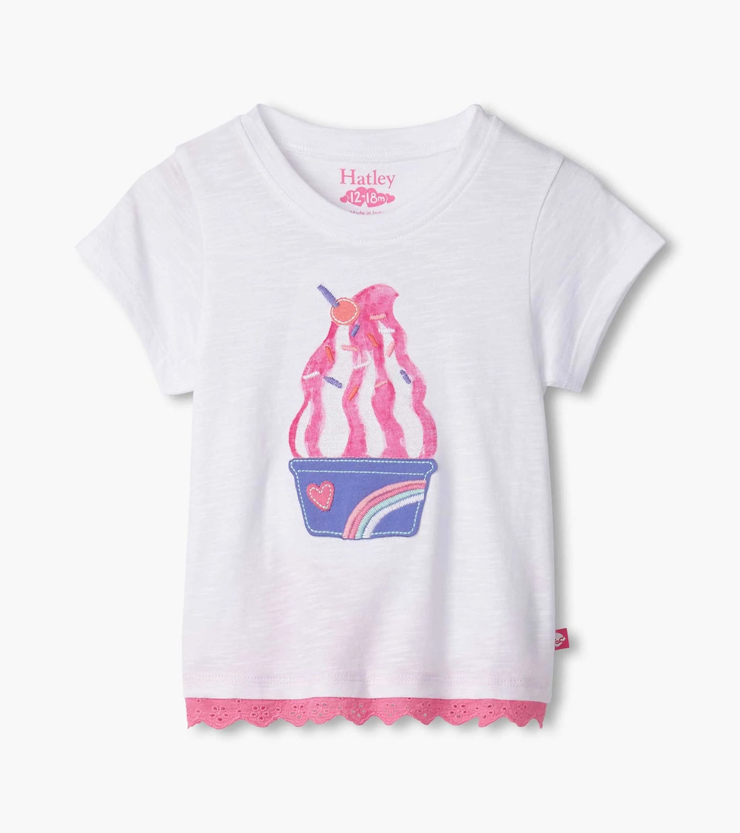 Ice Cream Sundae Tee & Jewel Leggings Set