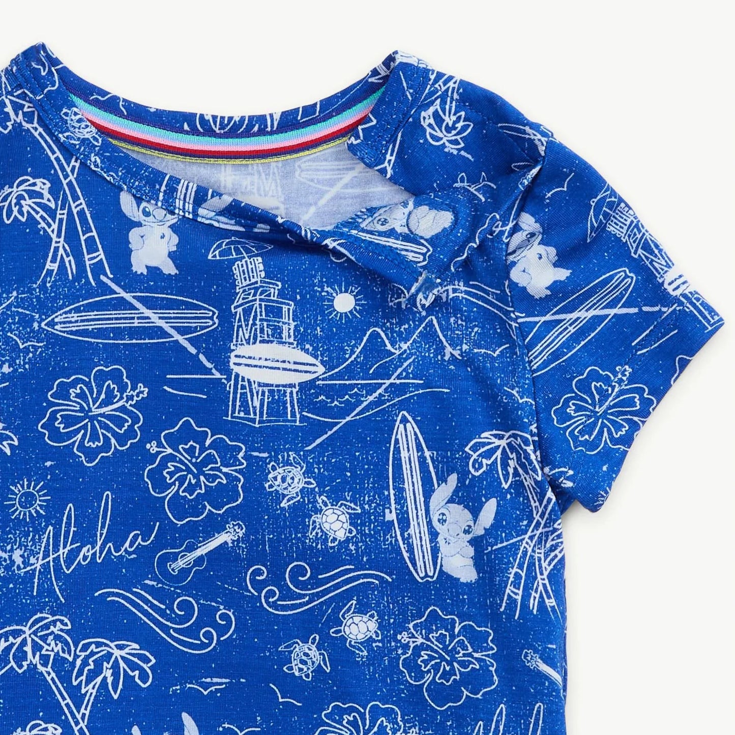 Disney | Magnetic Me Lilo & Stitch modal magnetic no drama pajama short sleeve set