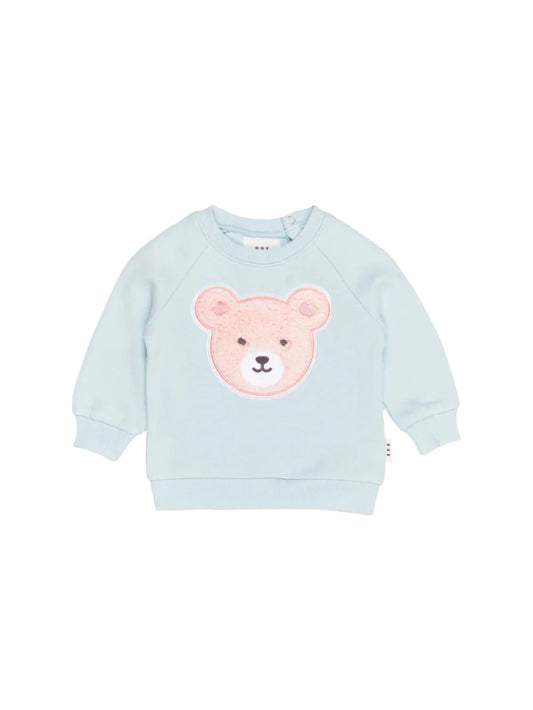 Furry Heart Bear Sweatshirt