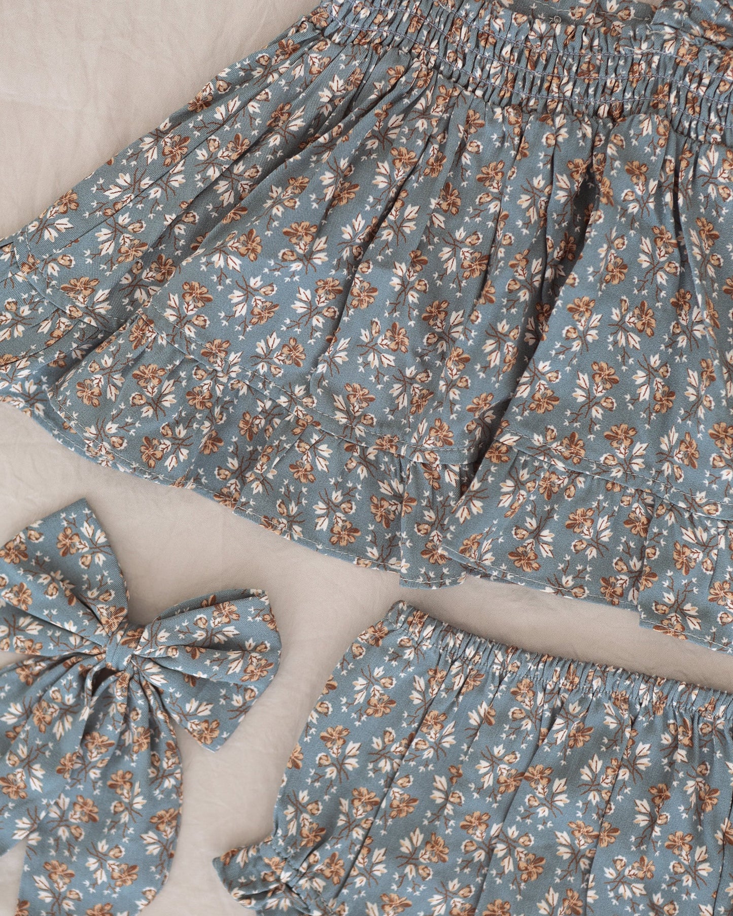 Lala Set || Blue Floral